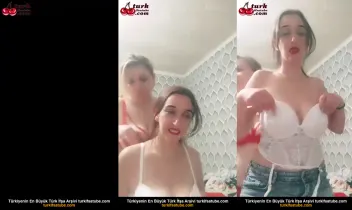 Üvey Kardeşini Çok Azgın Bir Şekilde İfşa Eden Olgun Lezbiyen