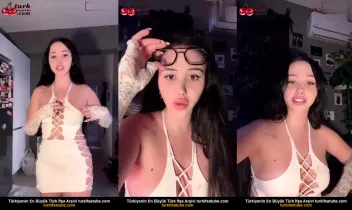 Cansu Bade Canlı Yayında Çok Cazibe Mini Elbisesiyle