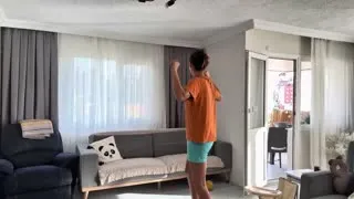 Göksu Düldül Youtube Katıl İfşa – Salon Temizliği 👀👀